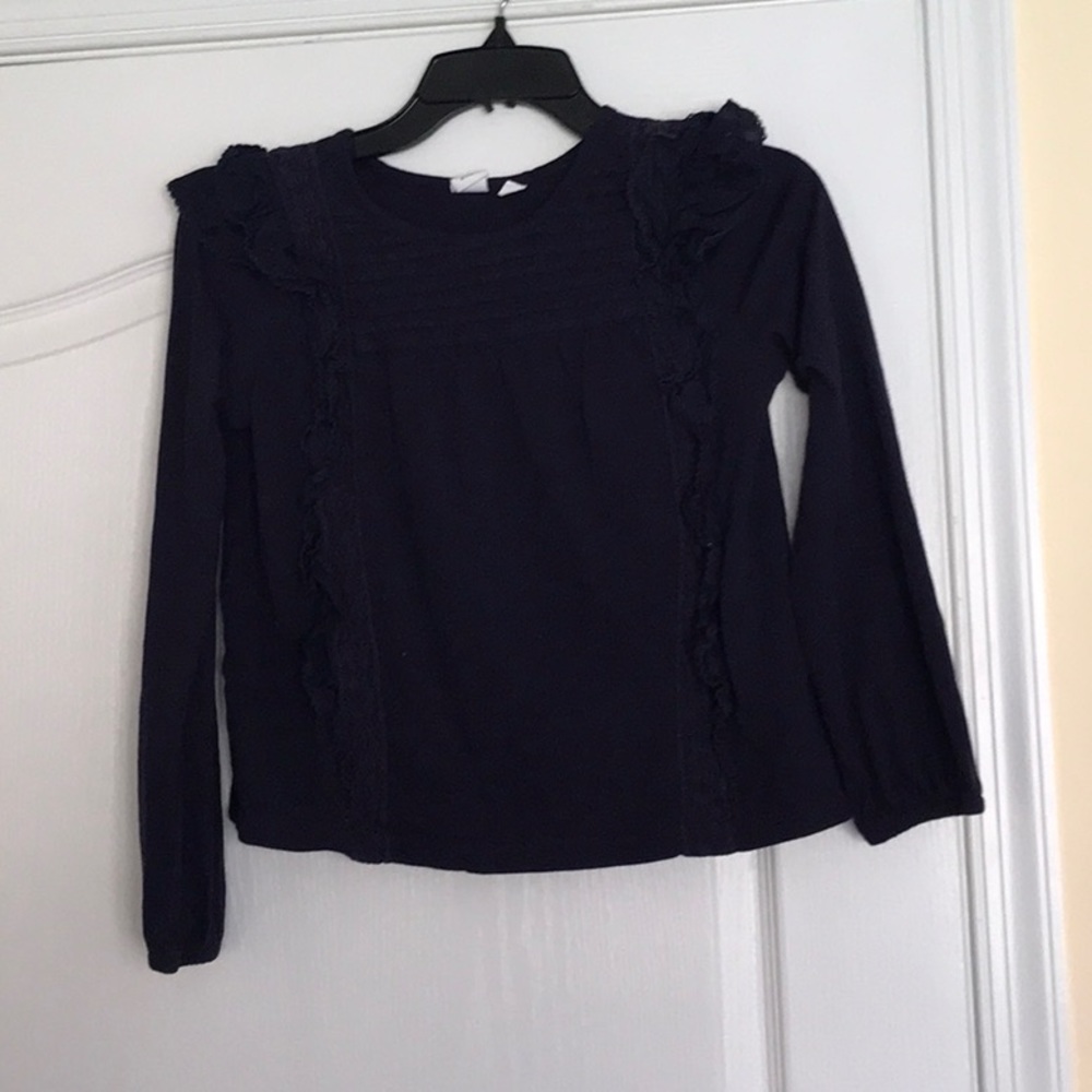 Dressy navy top